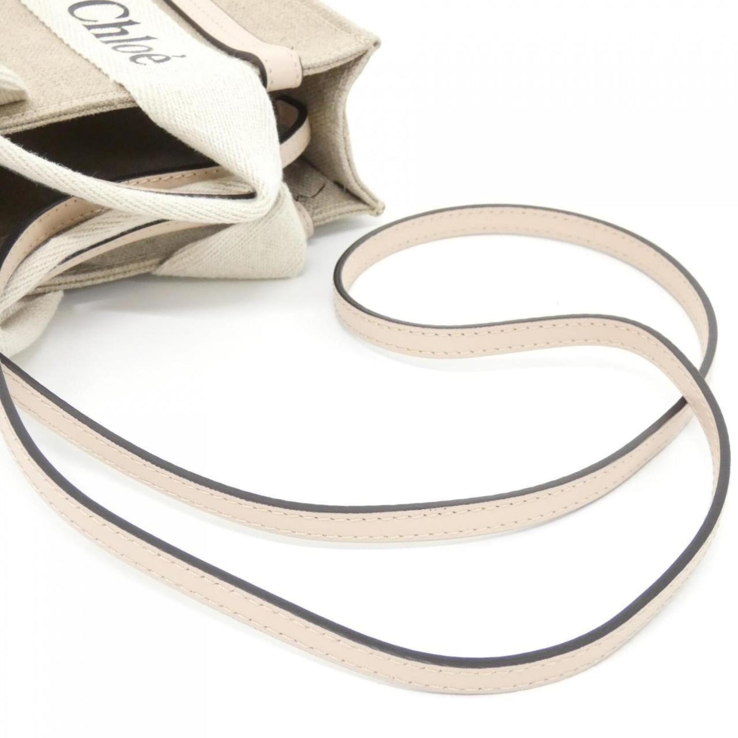 Chloé Linen Pink Handbags
