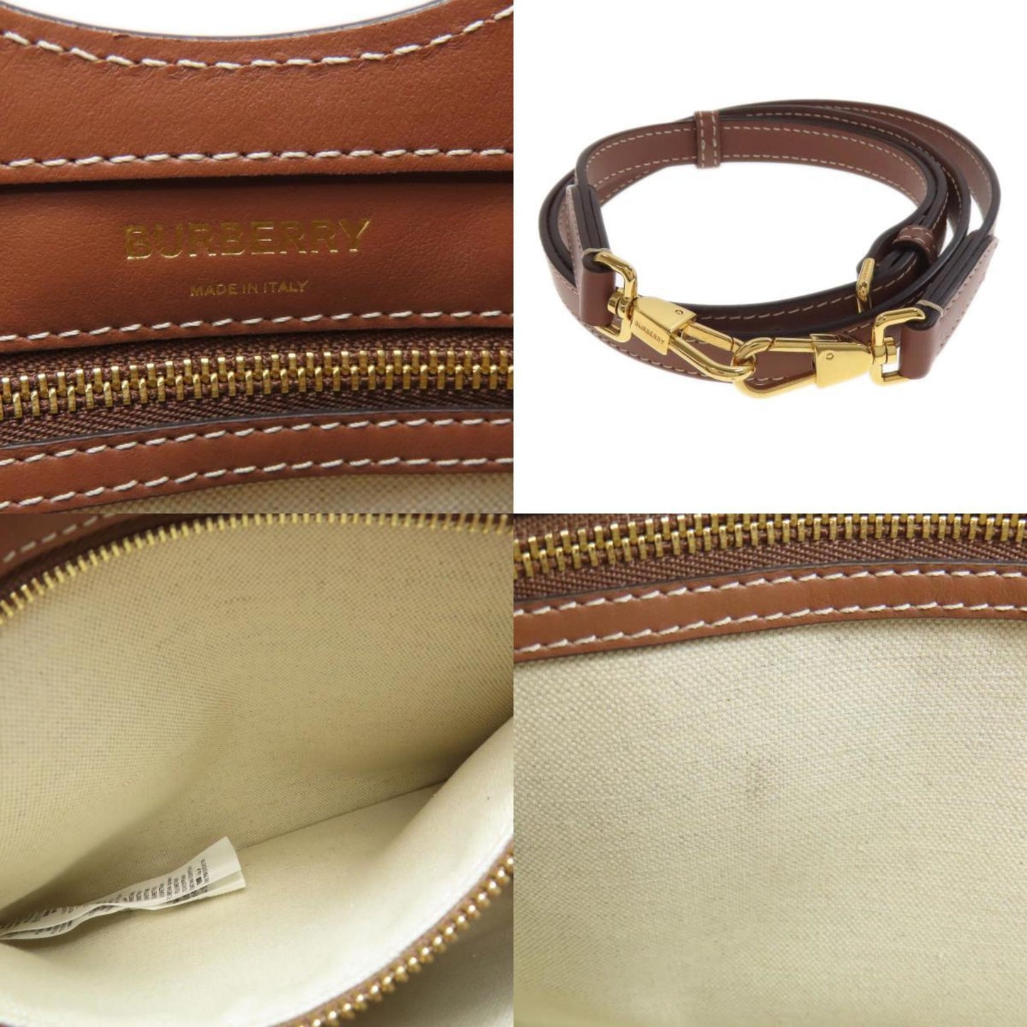 Burberry Canvas Brown Handbags