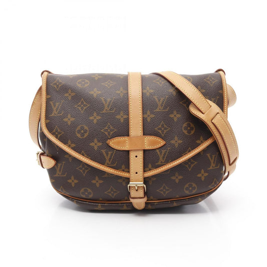 Louis Vuitton Monogram Canvas Brown Shoulder Bags