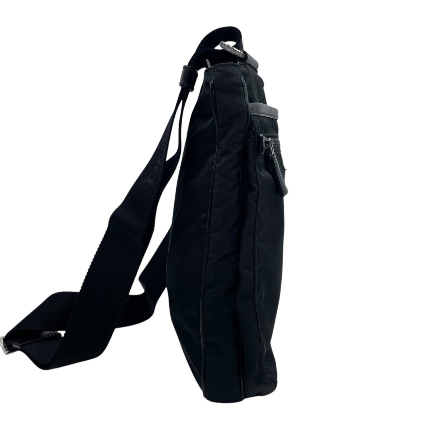 Prada Nylon Black Shoulder Bags