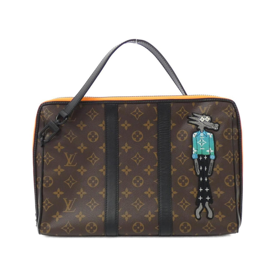 Louis Vuitton Coated Canvas Black Small Bags