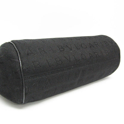 Bvlgari Canvas Black Handbags