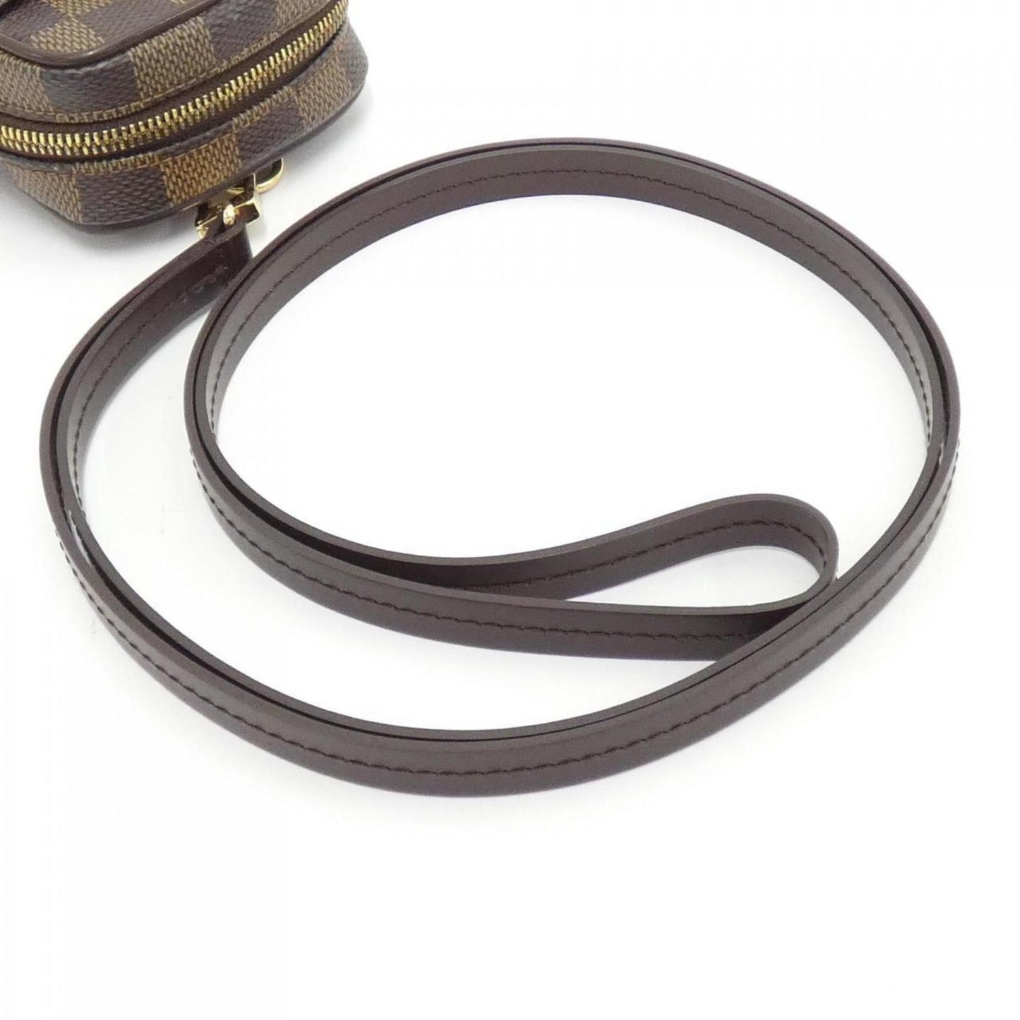 Louis Vuitton Coated Canvas Brown Small Bags