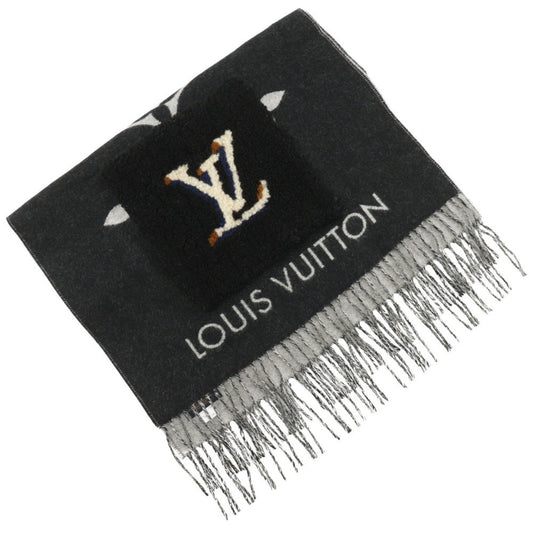Louis Vuitton Cashmere Black Scarves