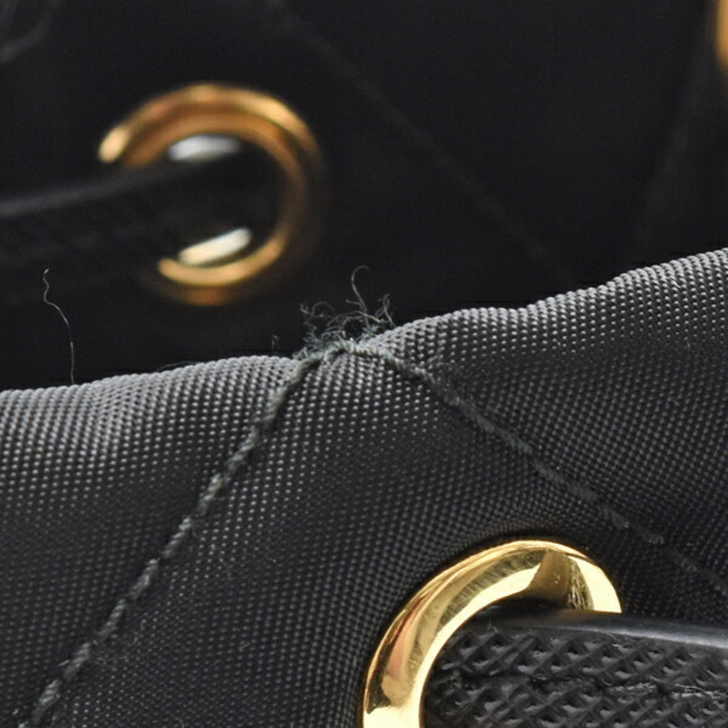 Prada Nylon Black Handbags