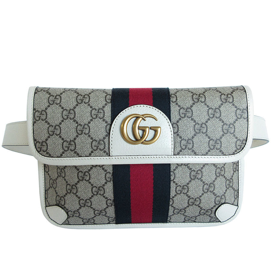 Gucci Canvas Brown Crossbody Bags