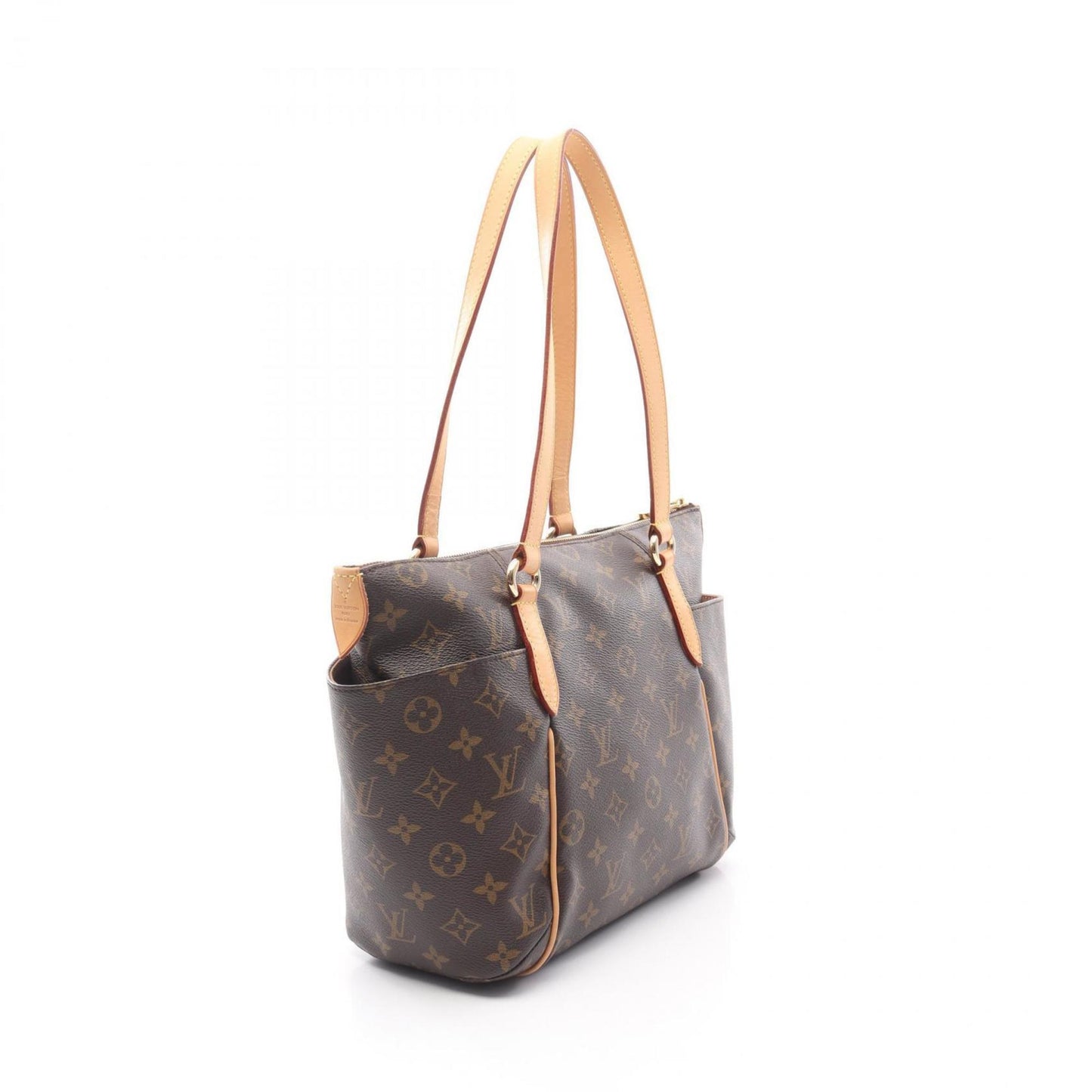 Louis Vuitton Coated Canvas Brown Tote Bags