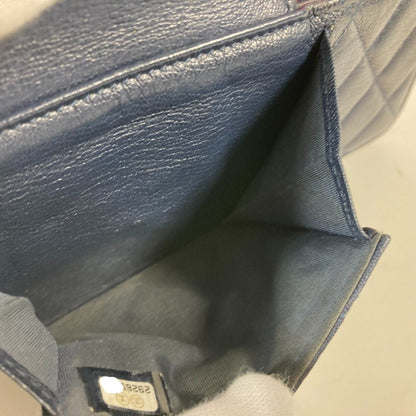 Chanel Calfskin Blue Shoulder Bags