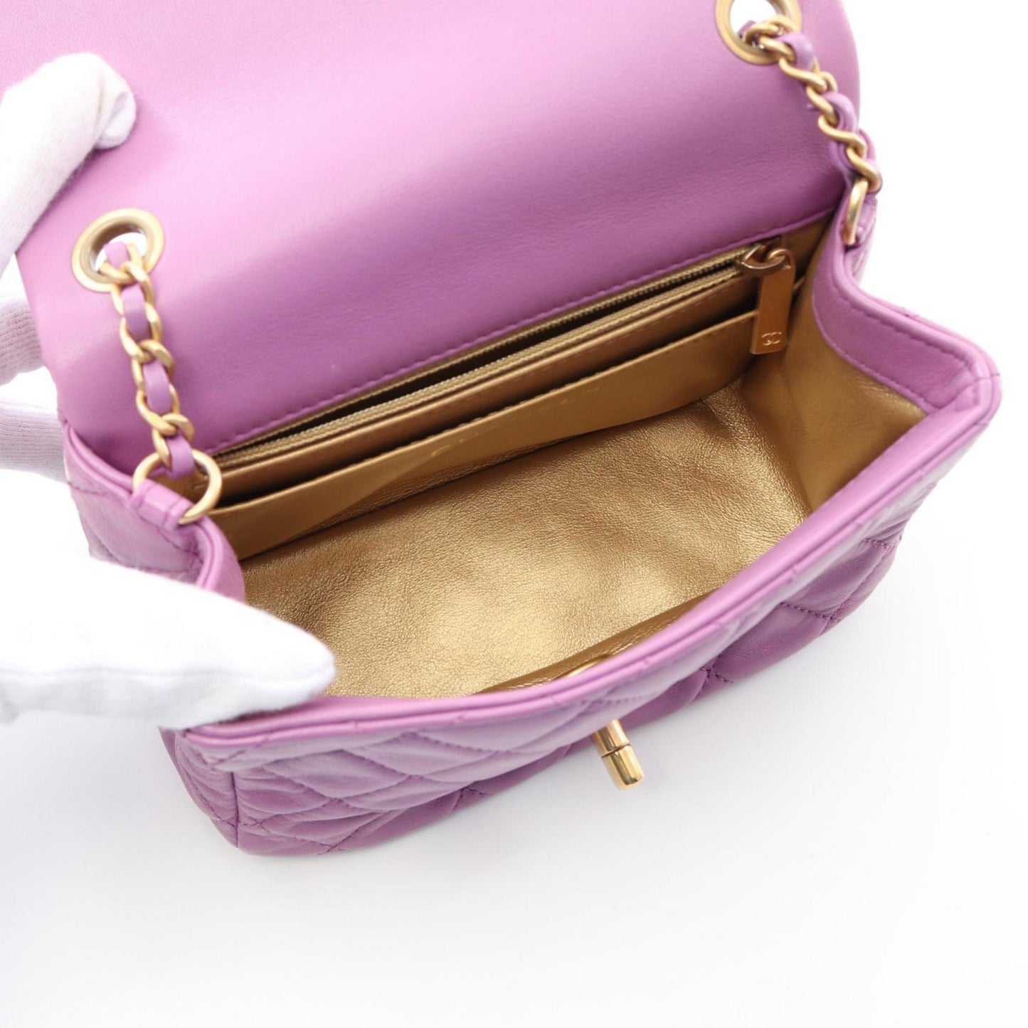 Chanel Others Purple Shoulder Bags