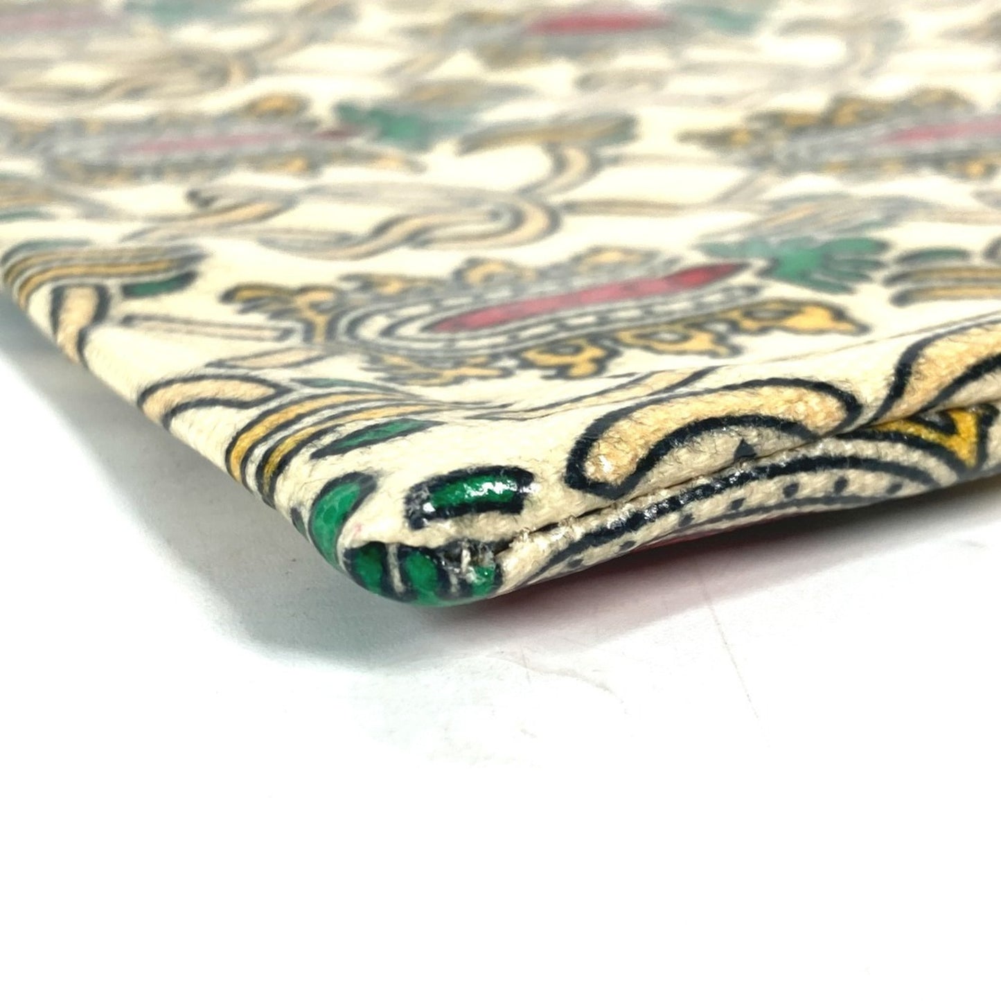 Gucci Coated Canvas Red Clutch Bags