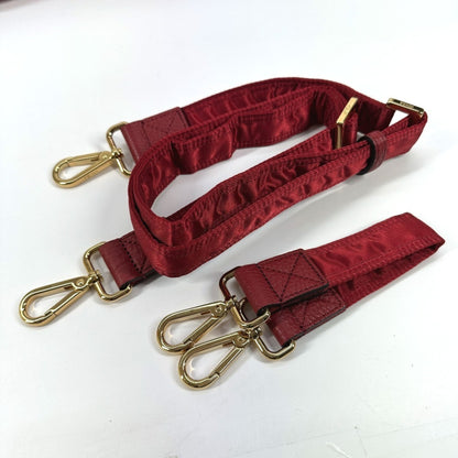Fendi Nylon Red Shoulder Bags