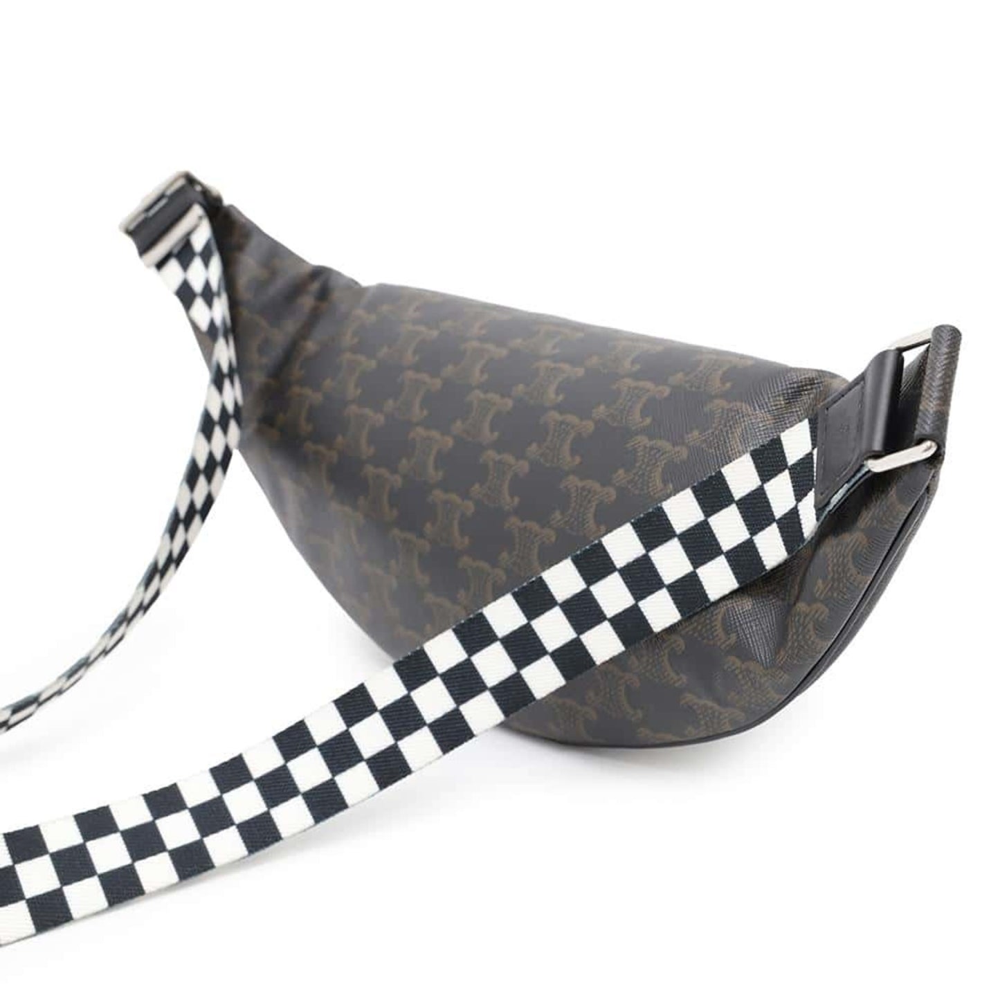 Celine Pvc Brown Crossbody Bags