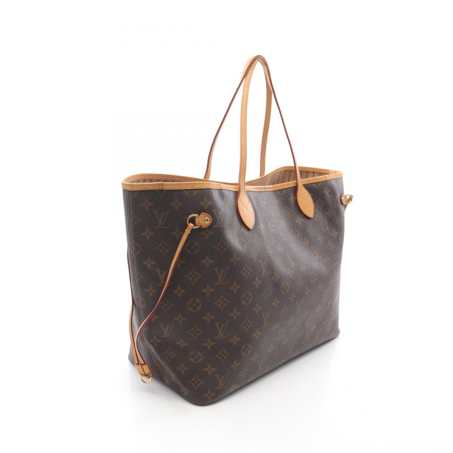 Louis Vuitton Coated Canvas Brown Tote Bags