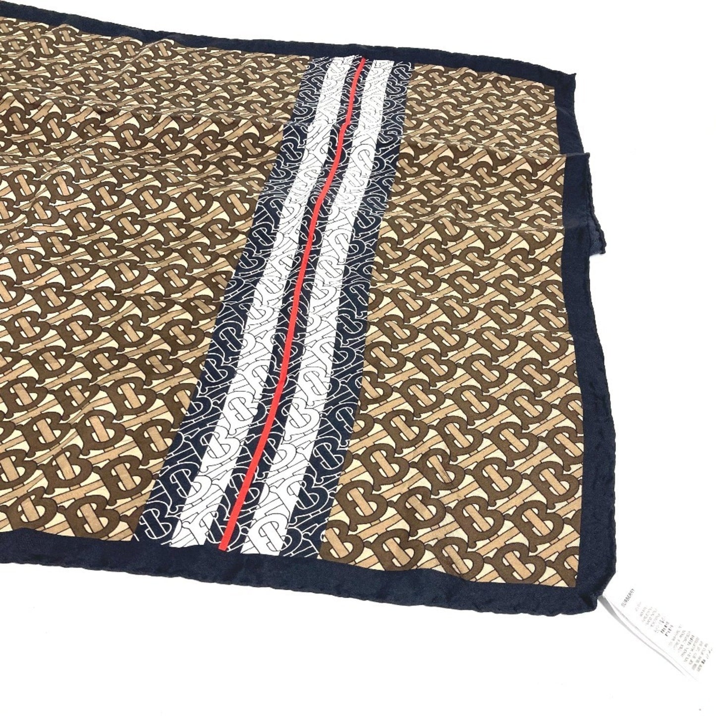 Burberry Silk Black Scarves