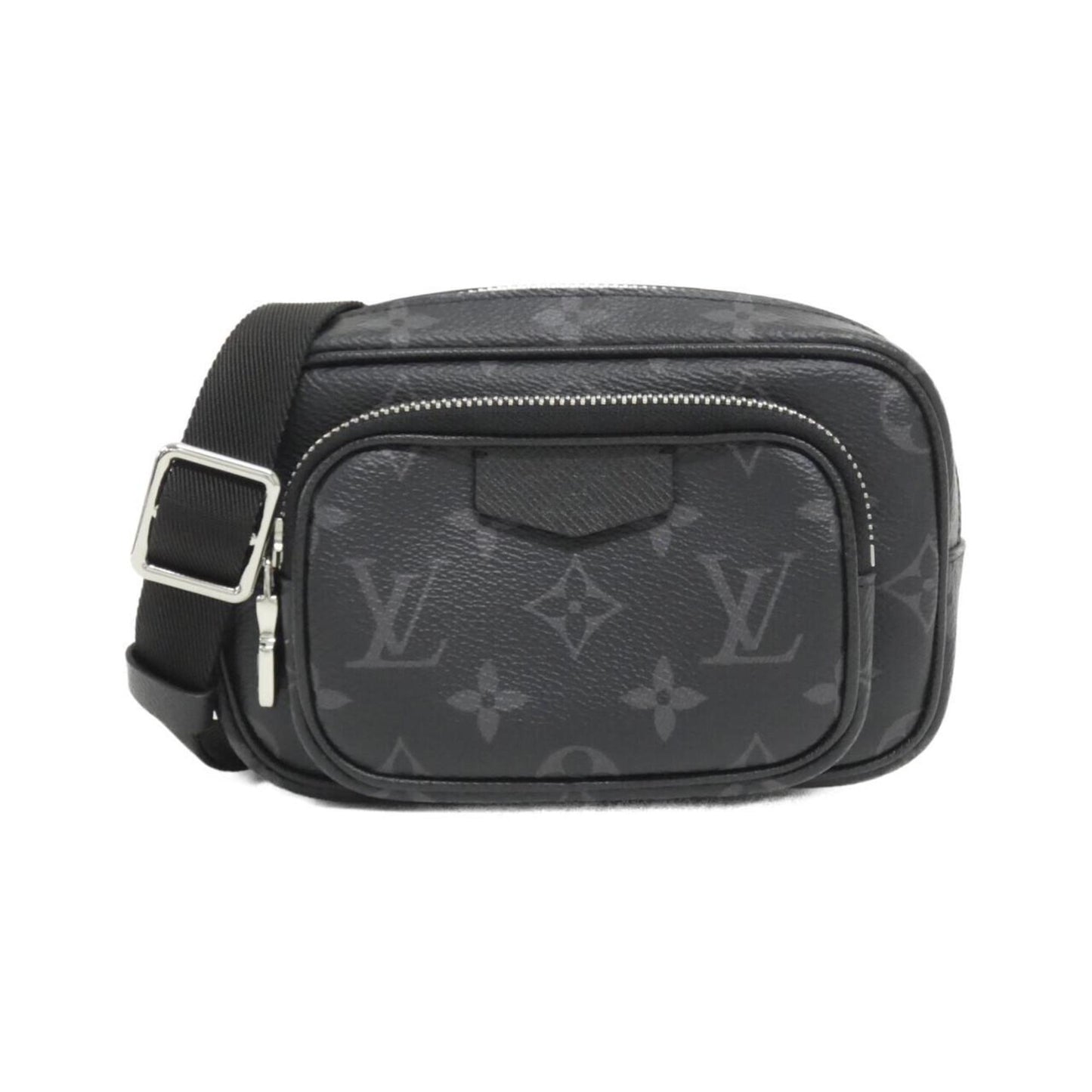 Louis Vuitton Coated Canvas Black Shoulder Bags