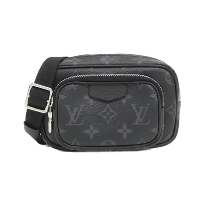Louis Vuitton Coated Canvas Black Shoulder Bags