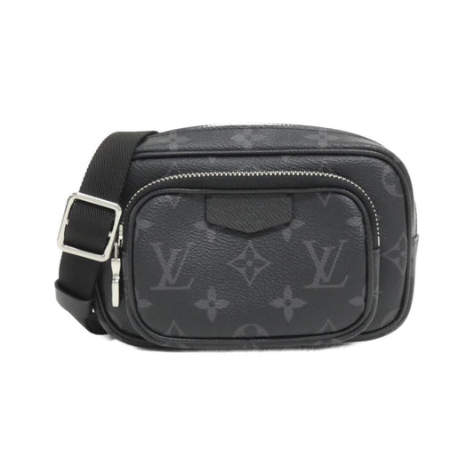Louis Vuitton Coated Canvas Black Shoulder Bags