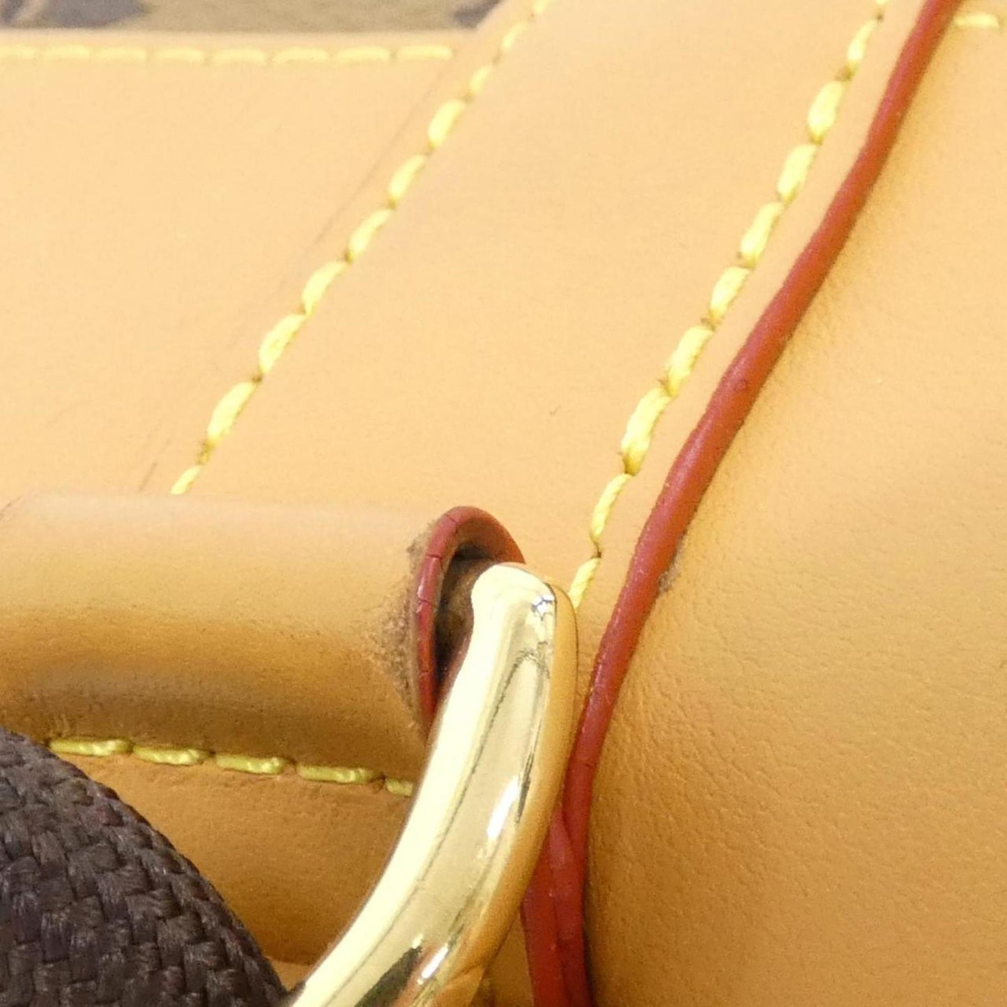 Louis Vuitton Coated Canvas Brown Shoulder Bags