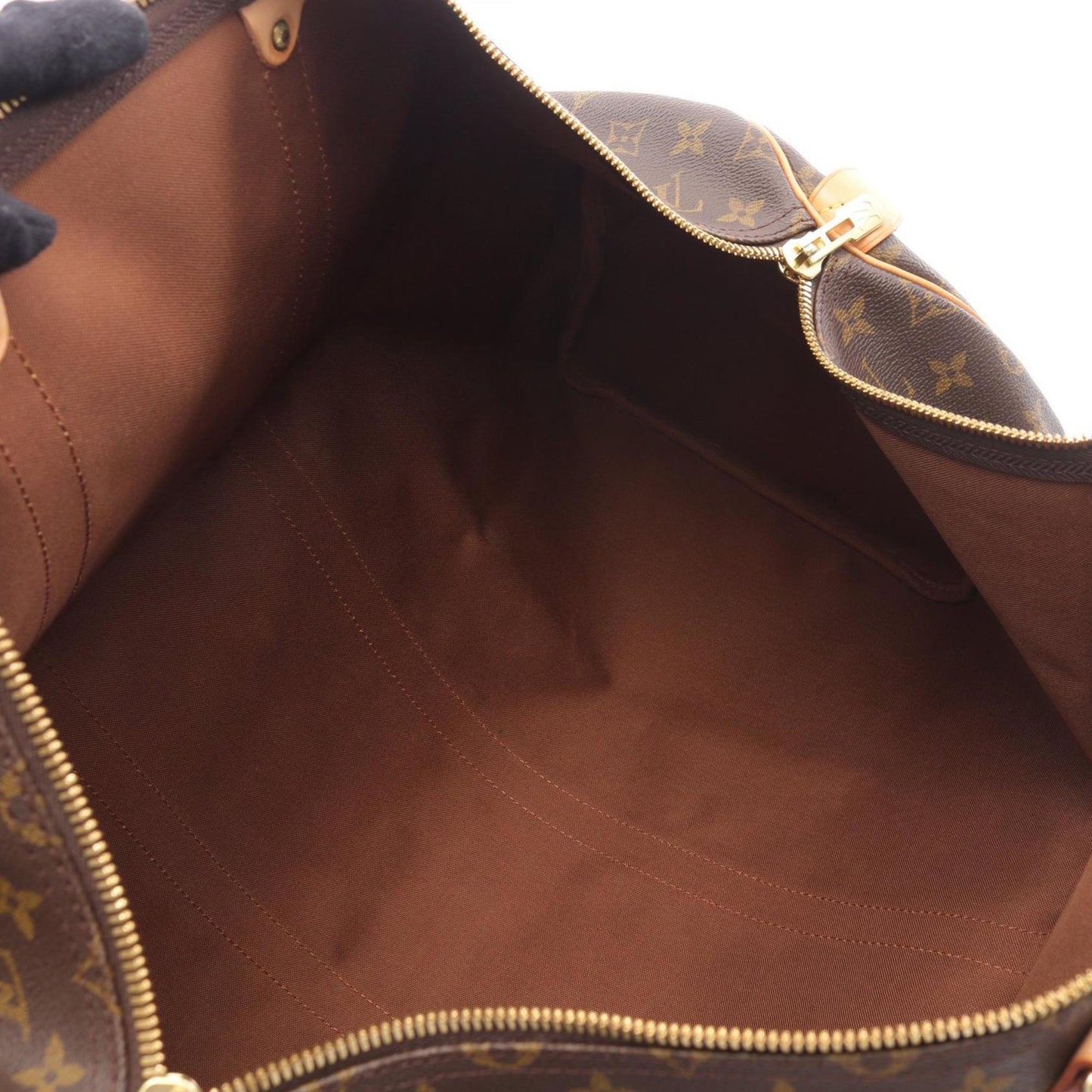 Louis Vuitton Coated Canvas Brown Travel Bags