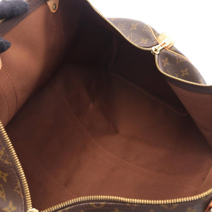 Louis Vuitton Coated Canvas Brown Travel Bags
