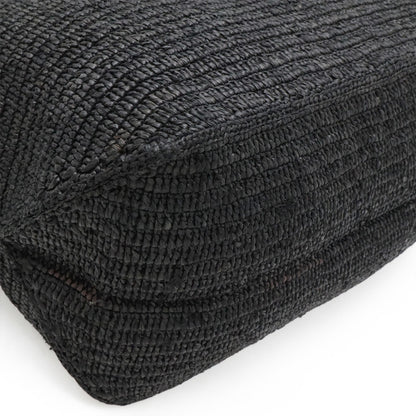 Loewe Woven Fabric Black Shoulder Bags