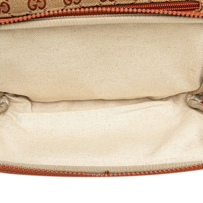 Gucci Canvas Brown Crossbody Bags