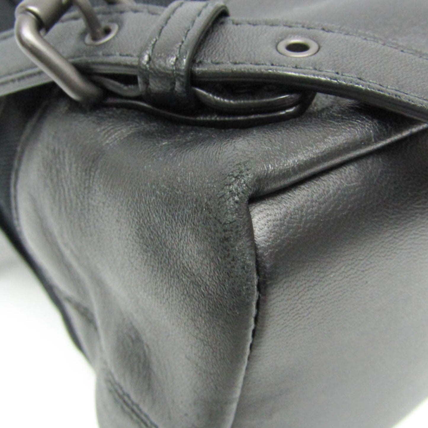 Bottega Veneta Canvas Black Backpacks