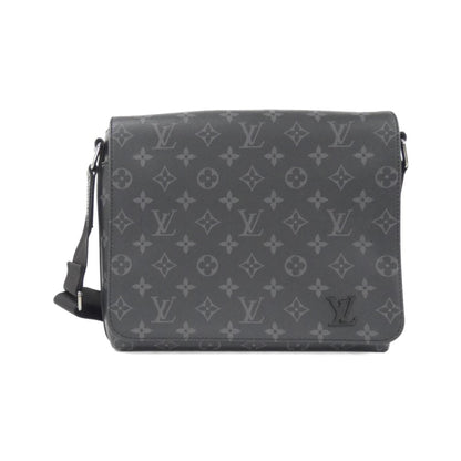 Louis Vuitton Coated Canvas Black Shoulder Bags