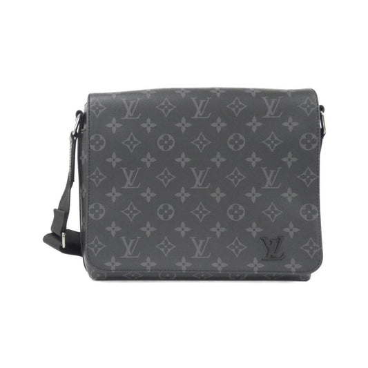 Louis Vuitton Coated Canvas Black Shoulder Bags