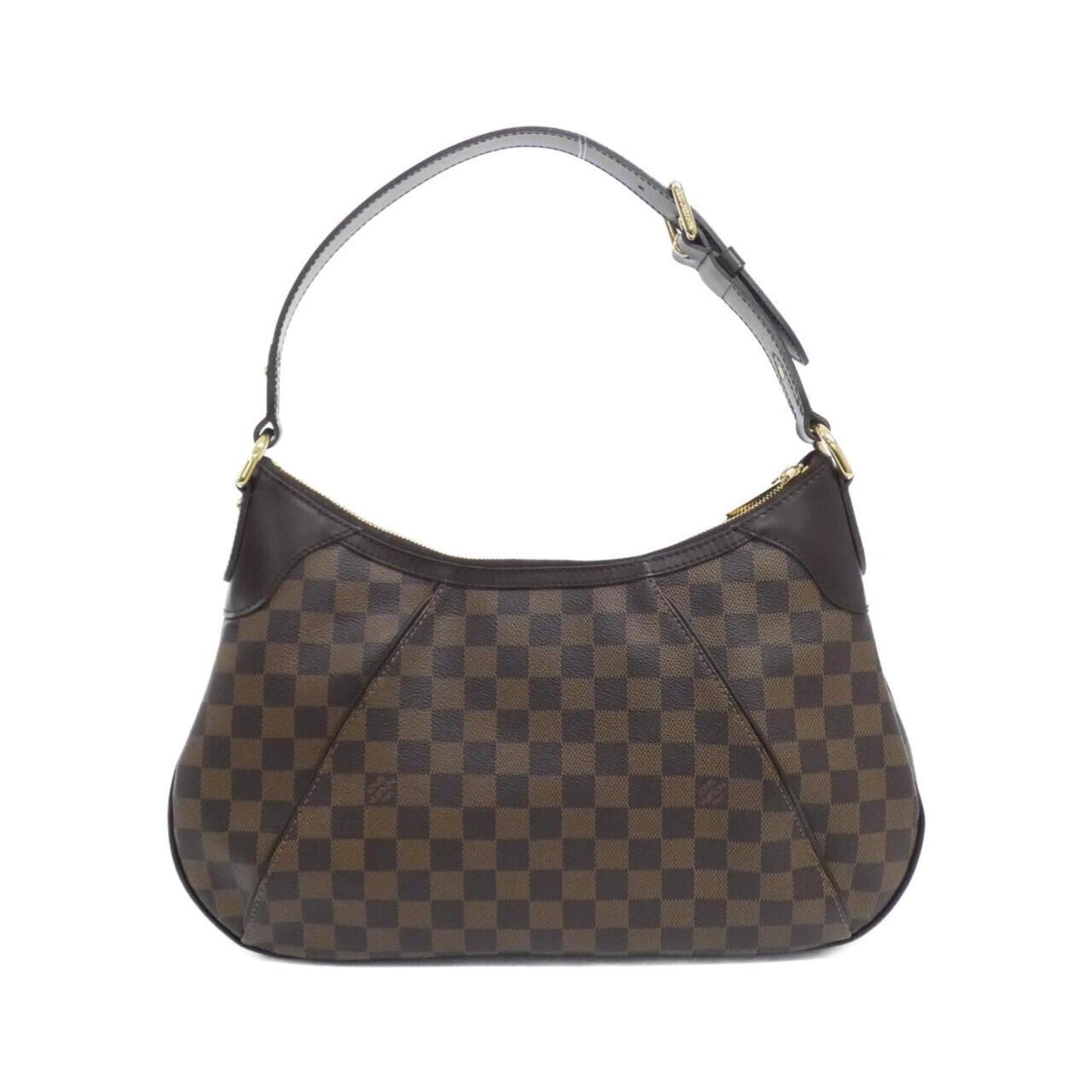 Louis Vuitton Coated Canvas Brown Shoulder Bags