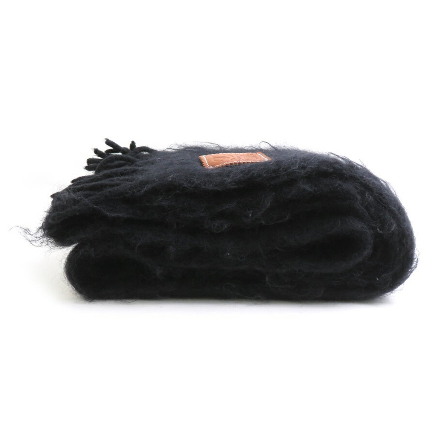 Loewe Wool Black Scarves