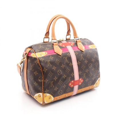 Louis Vuitton Coated Canvas Brown Handbags