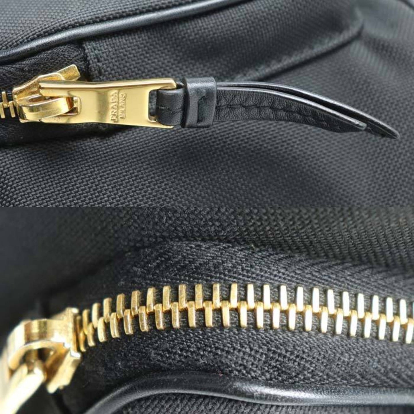 Prada Canvas Black Shoulder Bags