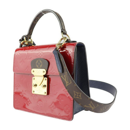 Louis Vuitton Vernis Blue Handbags