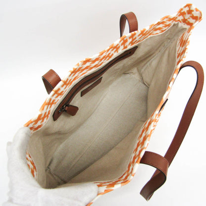 Jimmy Choo Canvas Brown Tote Bags