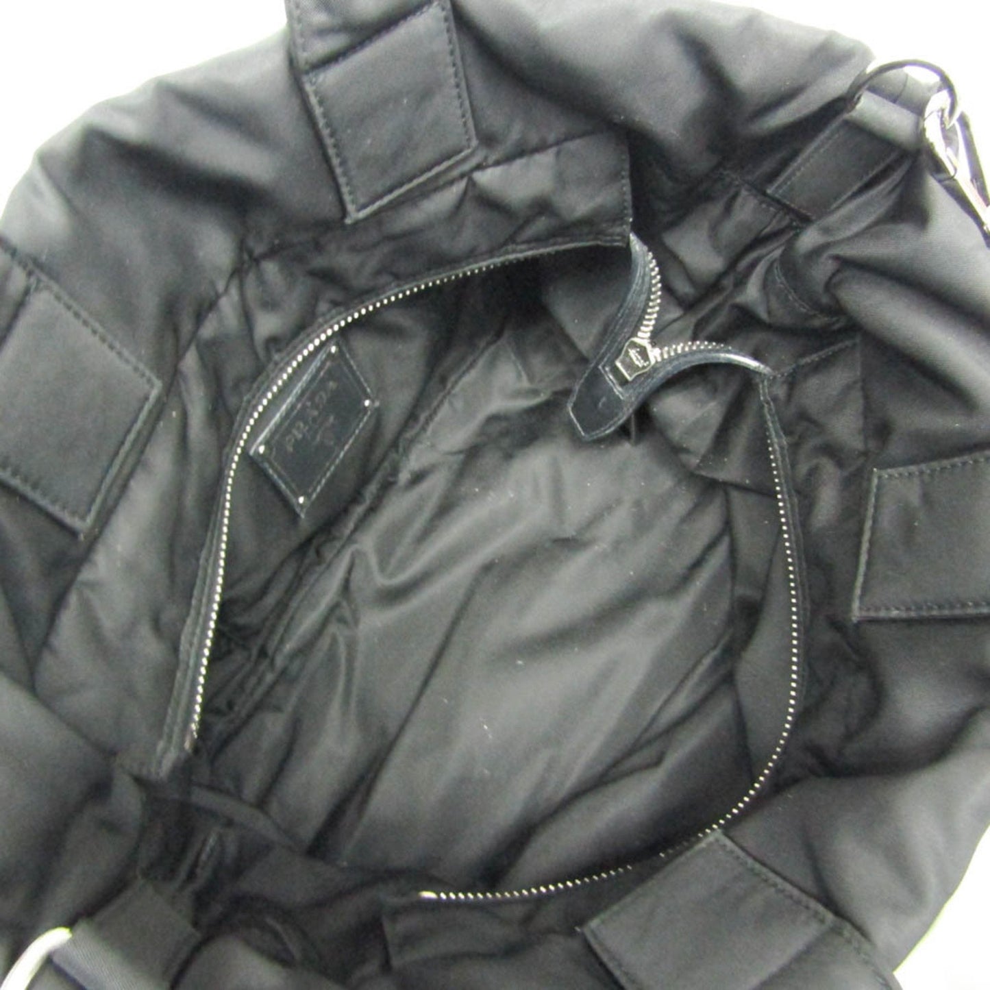 Prada Nylon Black Handbags