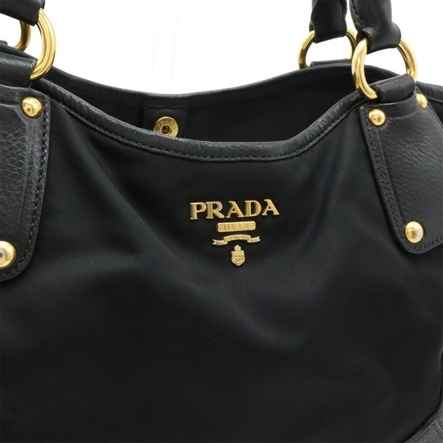 Prada Nylon Black Shoulder Bags