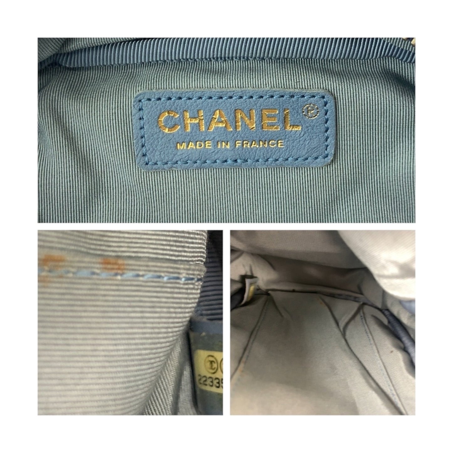 Chanel Denim Blue Shoulder Bags
