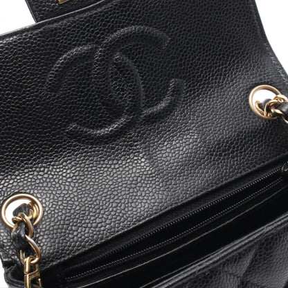 Chanel Calfskin Black Shoulder Bags