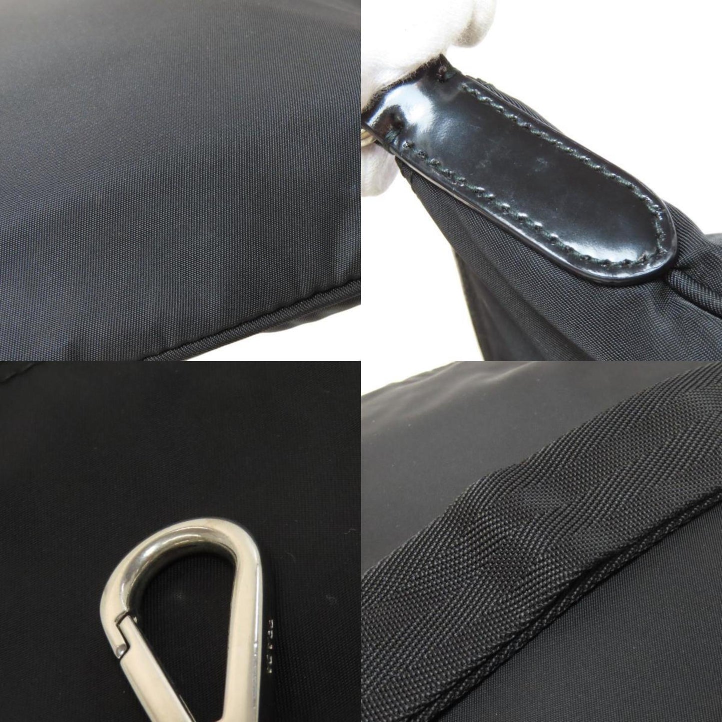 Prada Nylon Black Shoulder Bags