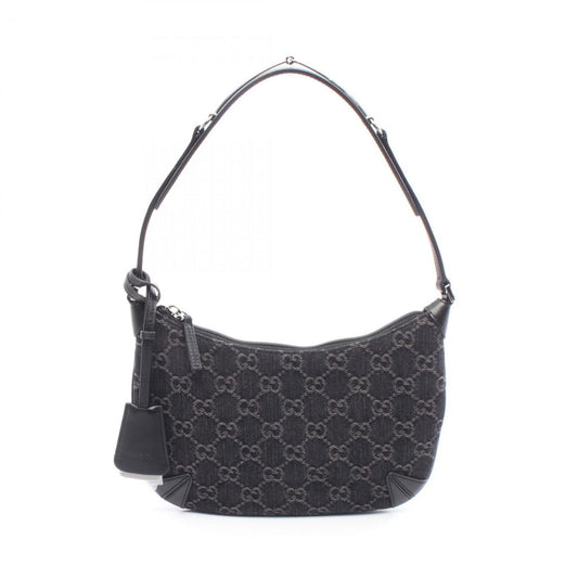 Gucci Denim Black Shoulder Bags
