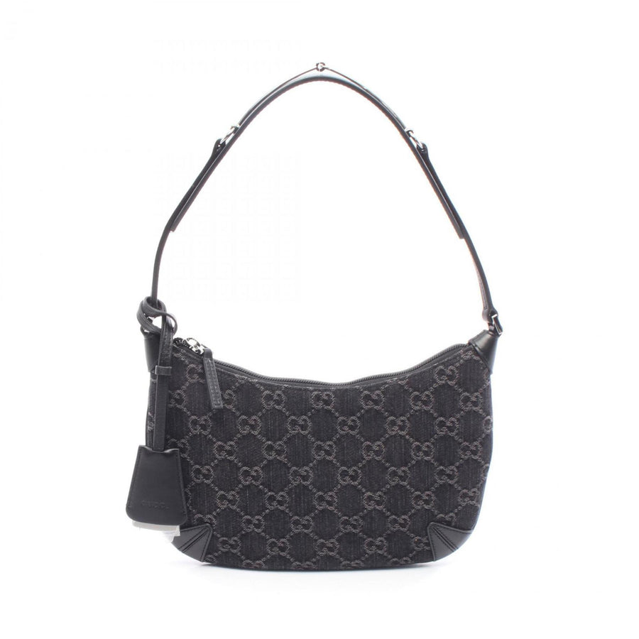 Gucci Denim Black Shoulder Bags