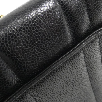 Chanel Calfskin Black Shoulder Bags