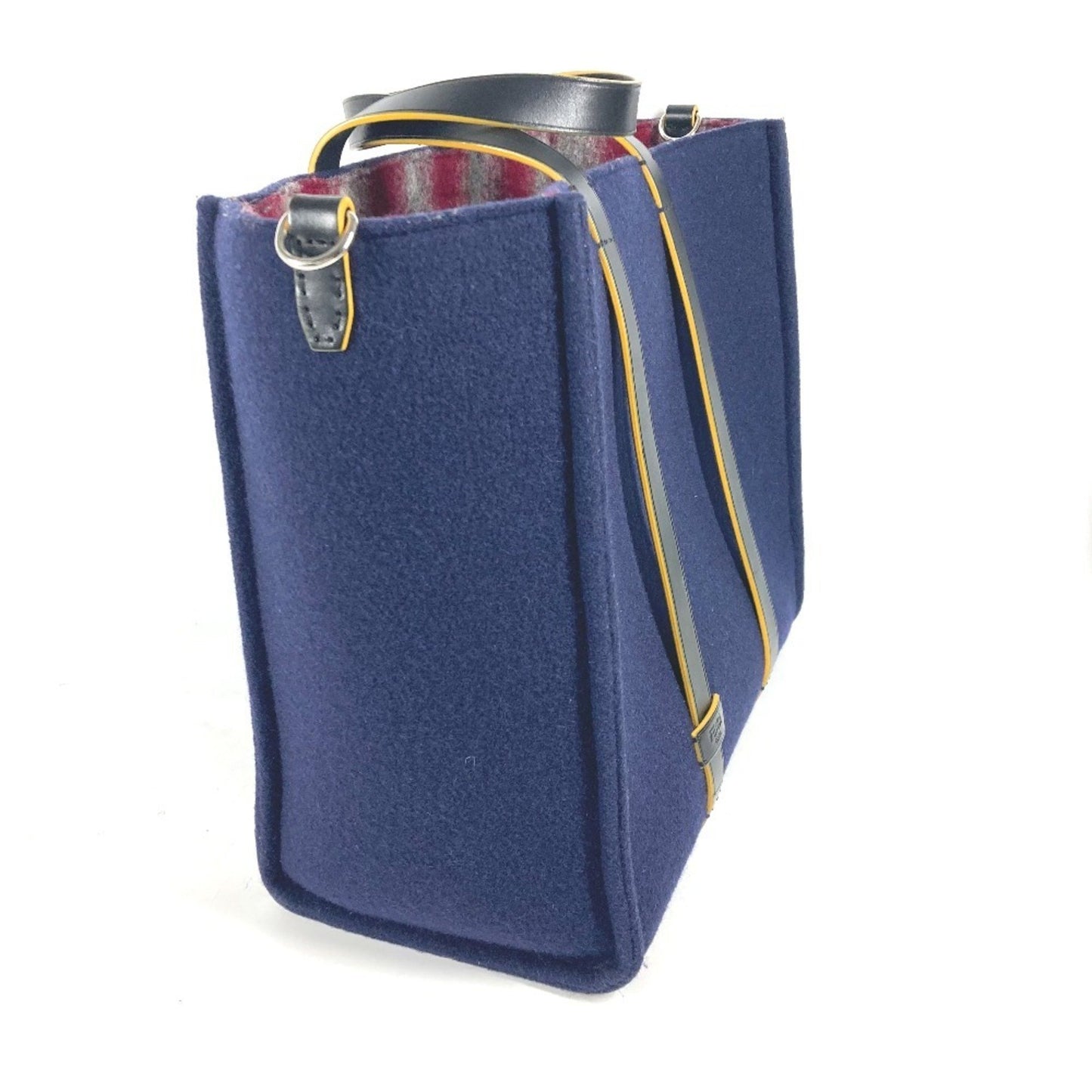Fendi Wool Blue Shoulder Bags