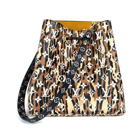 Louis Vuitton Monogram Canvas Brown Shoulder Bags