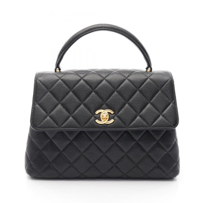 Chanel Calfskin Black Handbags