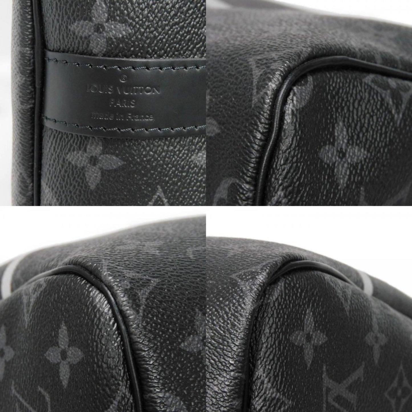 Louis Vuitton Monogram Canvas Black Travel Bags