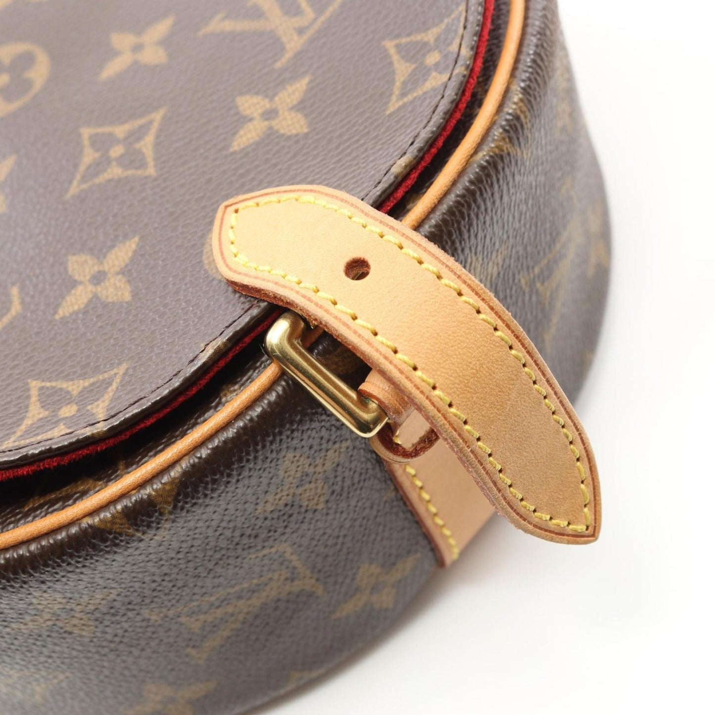 Louis Vuitton Coated Canvas Brown Shoulder Bags