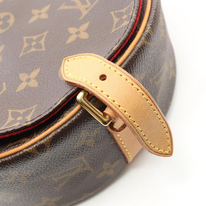 Louis Vuitton Coated Canvas Brown Shoulder Bags