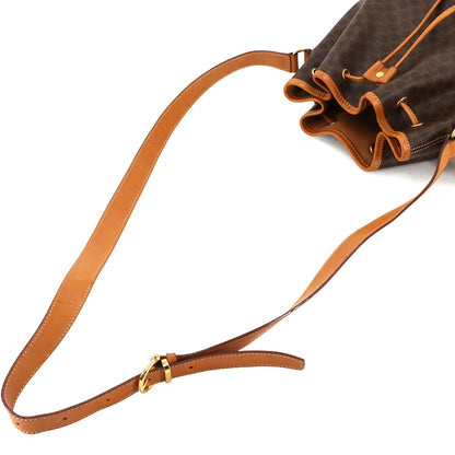 Celine Pvc Brown Shoulder Bags